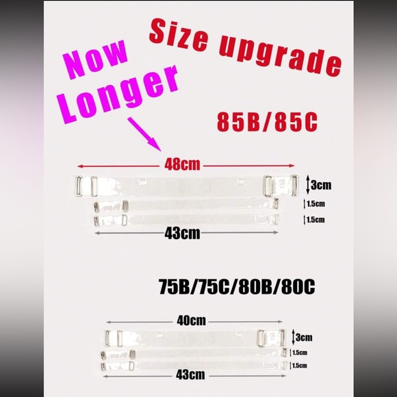 Women's Nude Colored Strapless Invisible Bra With Transparent Shoulder Straps - Picture 5 of 7